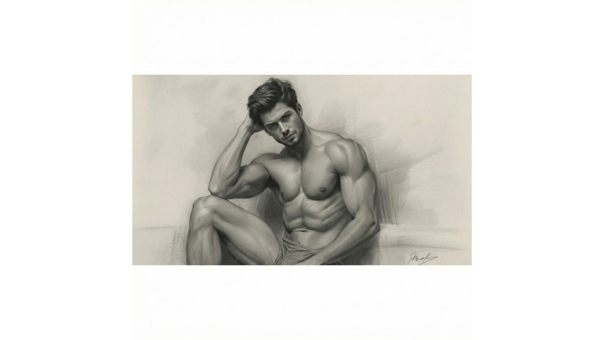 Hen party life drawing Surrey with guests at a hen do