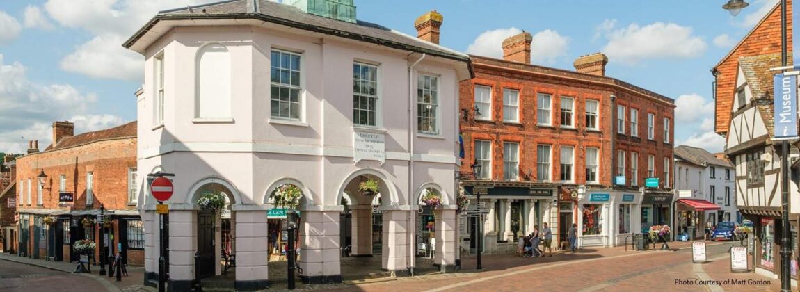 The Pepperpot in Godalming town centre near local hen party venues and private event spaces